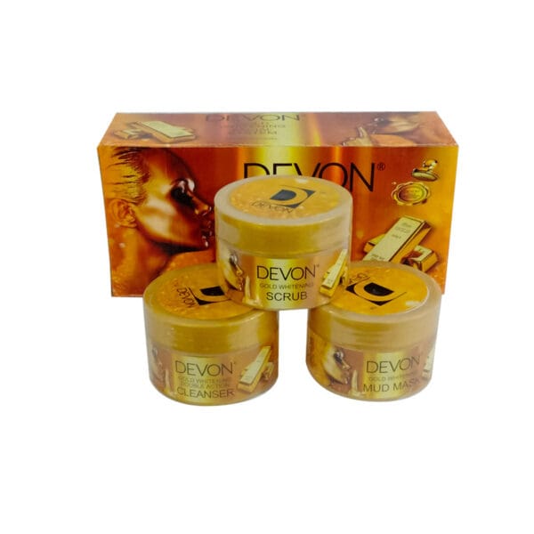 Devon Gold Whitening Facial Kit