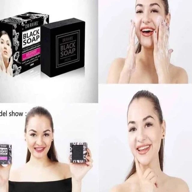 Dr.Rashel Charcoal Black Soap