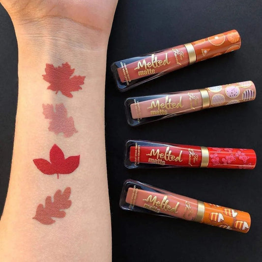 ```Too Faced Melted Matte 4/Pcs Lips Gloss Box MasterCopy