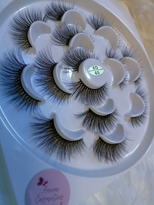 SAASI 3D MINK LASHES PAIR OF 7