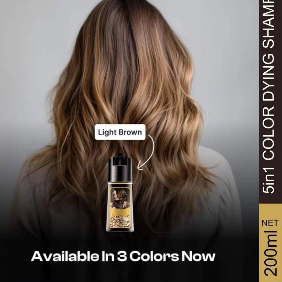 MUICIN - 5 in 1 Hair Color Shampoo With Ginger & Argan Oil