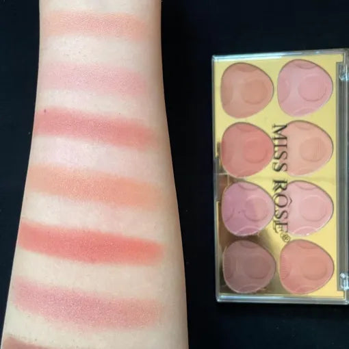 MISS ROSE NEW 8 COLORS BLUSH PALLET