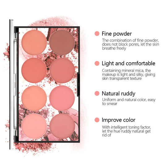 MISS ROSE Blush On Pallet