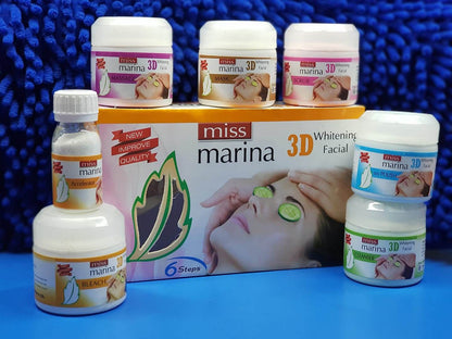 MISS MARINA 3D WHITENING FACIAL KIT