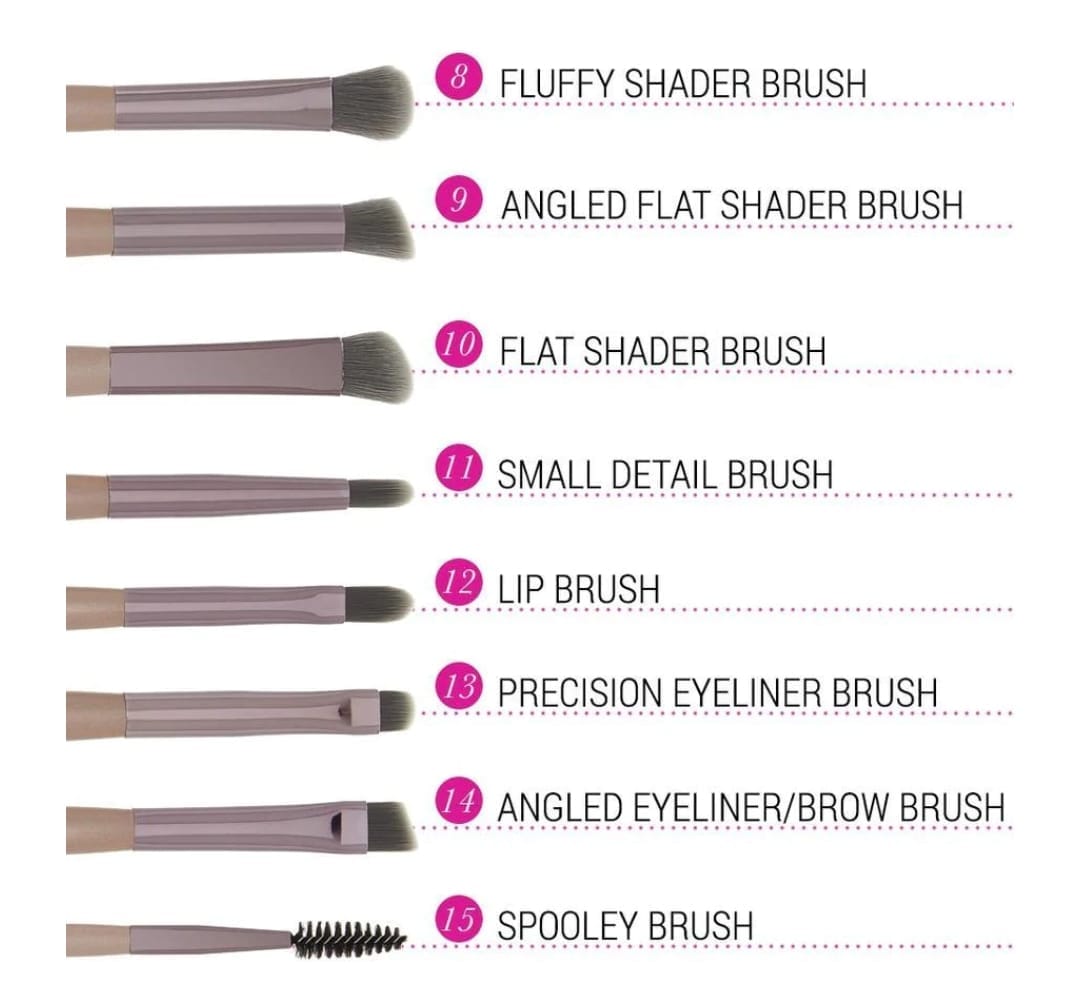 BH Cosmetics Lavish Elegance Brush Set 15 Piece