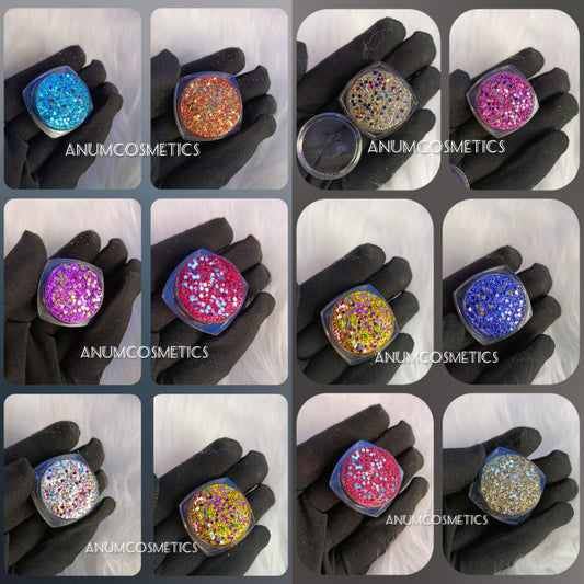 PRESSED CHUNKY EYE GLITTERS