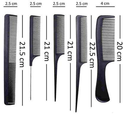 Professional Hair Comb Set (10 Piece)