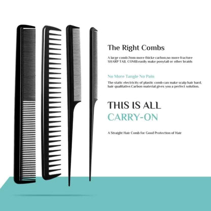 Professional Hair Comb Set (10 Piece)