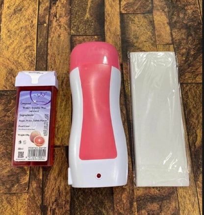 3 IN 1 DEPILATORY WAX ROLL ON MACHINE (CHINA REFILL)