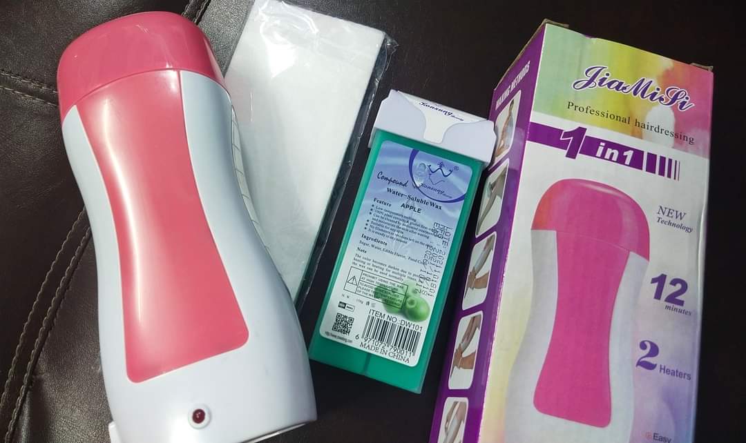 3 IN 1 DEPILATORY WAX ROLL ON MACHINE (CHINA REFILL)