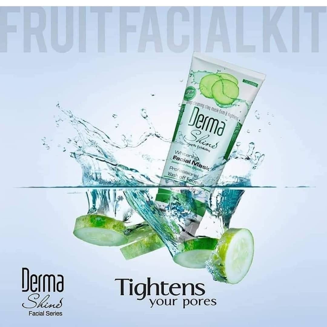 DERMA SHINE HYDRATING CUCUMBER FACIAL MASK