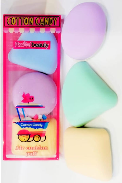 3pcs Cotton Candy Air Cushion Cosmetics puffs