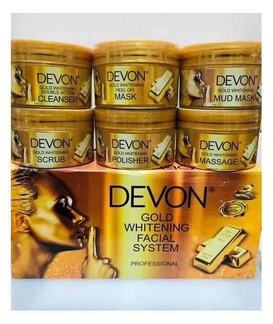 Devon Gold Whitening Facial Kit