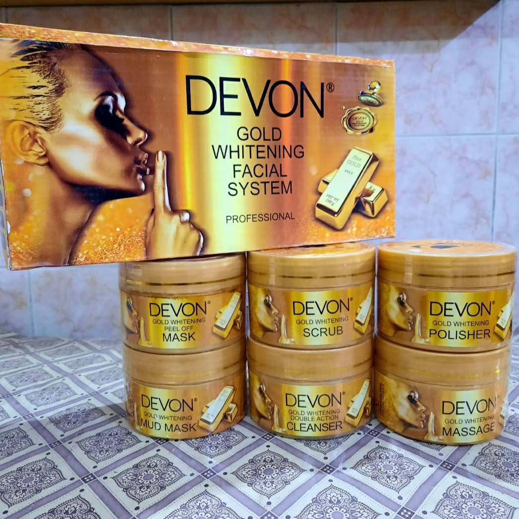 Devon Gold Whitening Facial Kit