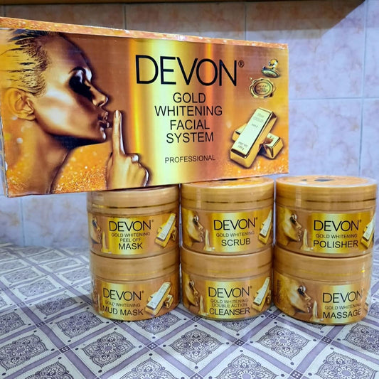 Devon Gold Whitening Facial Kit
