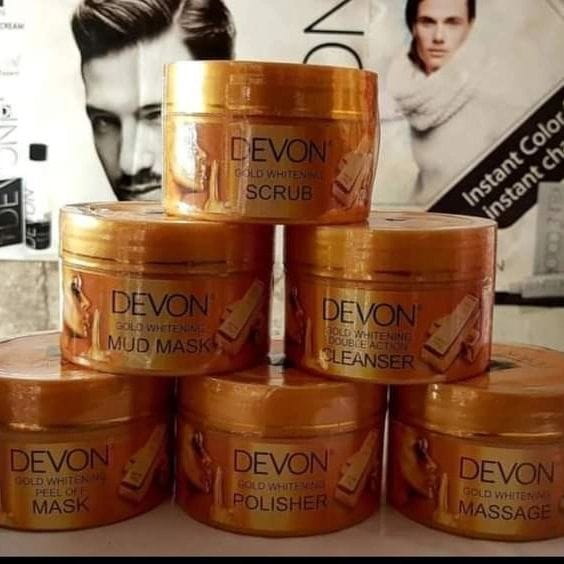 Devon Gold Whitening Facial Kit