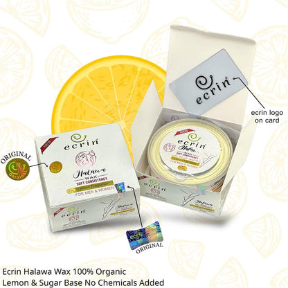 ECRIN ORGANIC HALAWA WAX - 225 GRAM