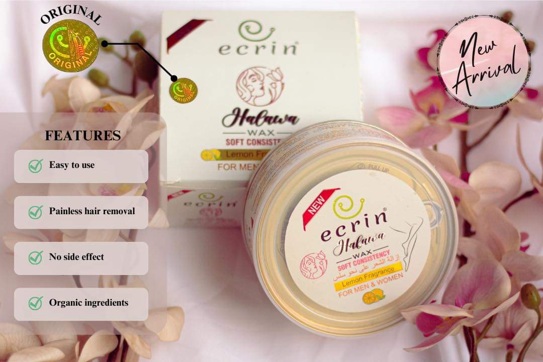 ECRIN ORGANIC HALAWA WAX - 225 GRAM