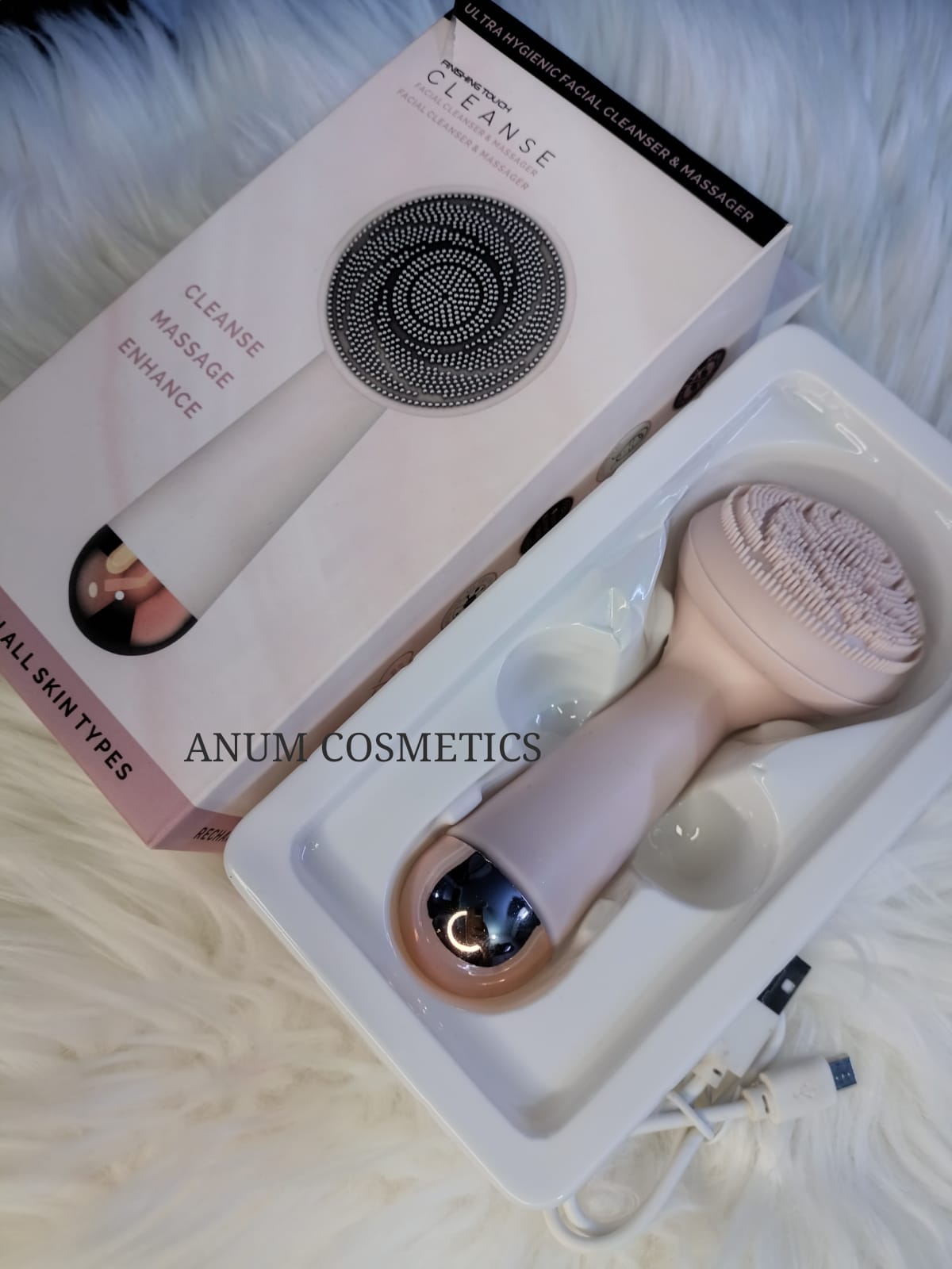ELECTRIC FACIAL CLEANSER ND MASSAGER