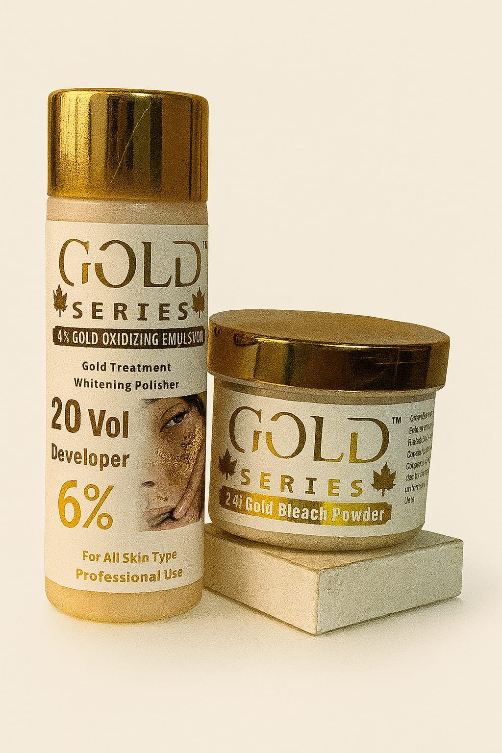 24 k Gold series skin wheitning polish