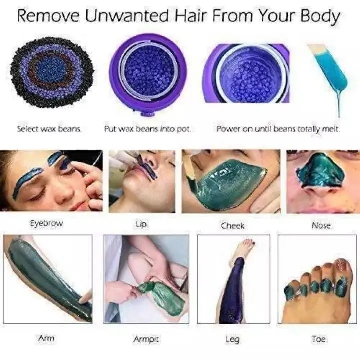 Hot Wax Beans for Hair Removal