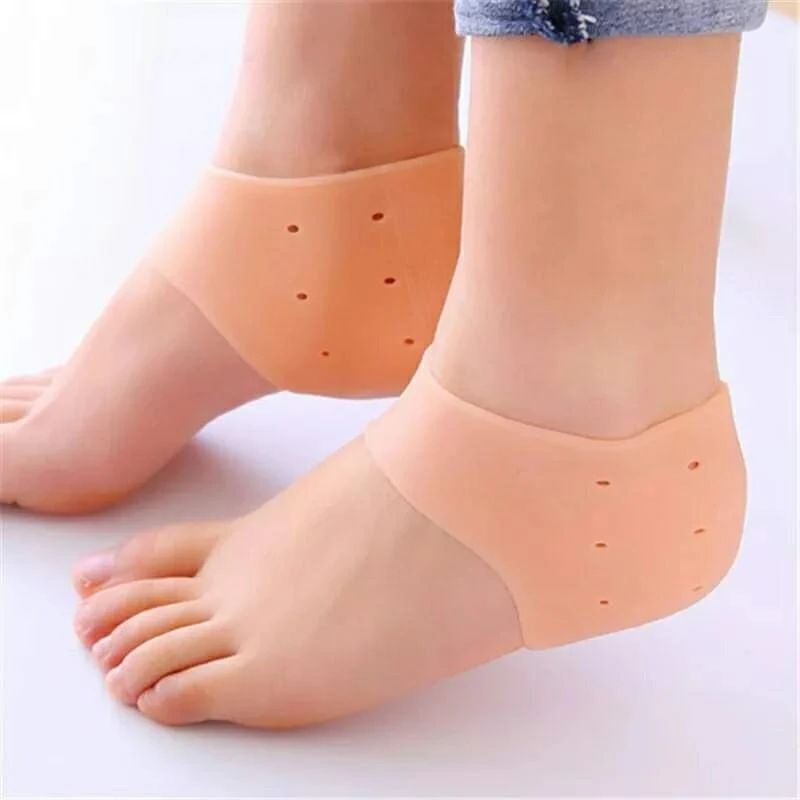 Silicon Half Heel Socks