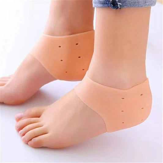 Silicon Half Heel Socks