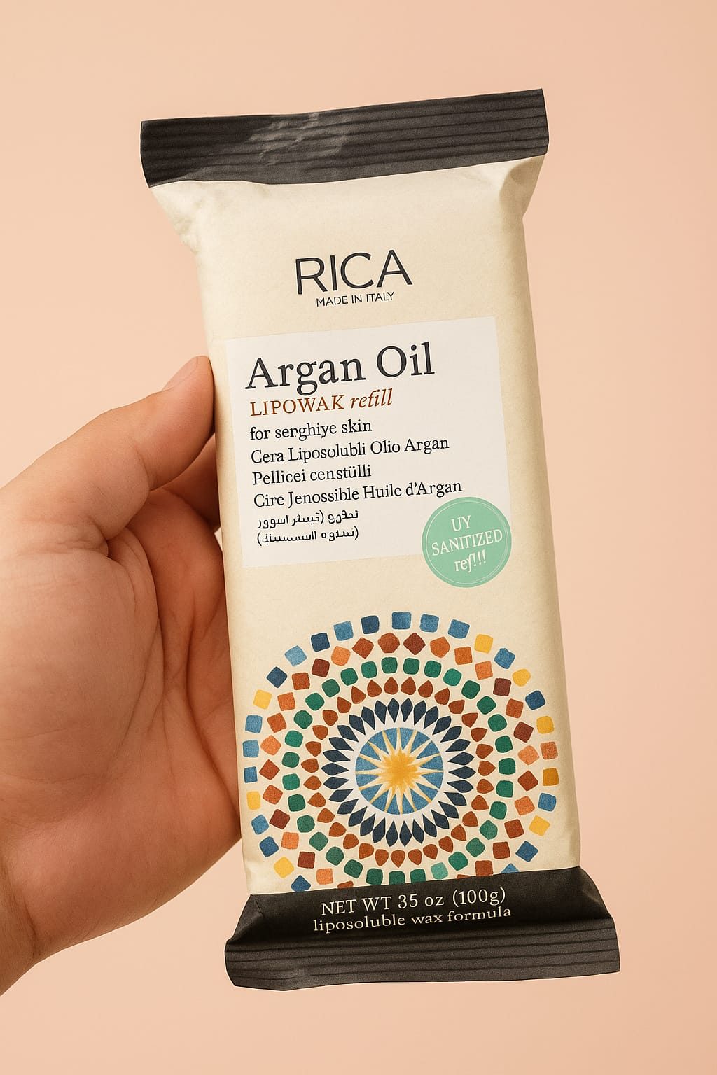Rica Roll On Wax Refill 100ml  Women and Men