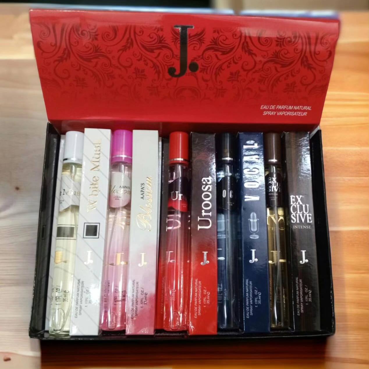 J. PURFUMES PACK OF 5