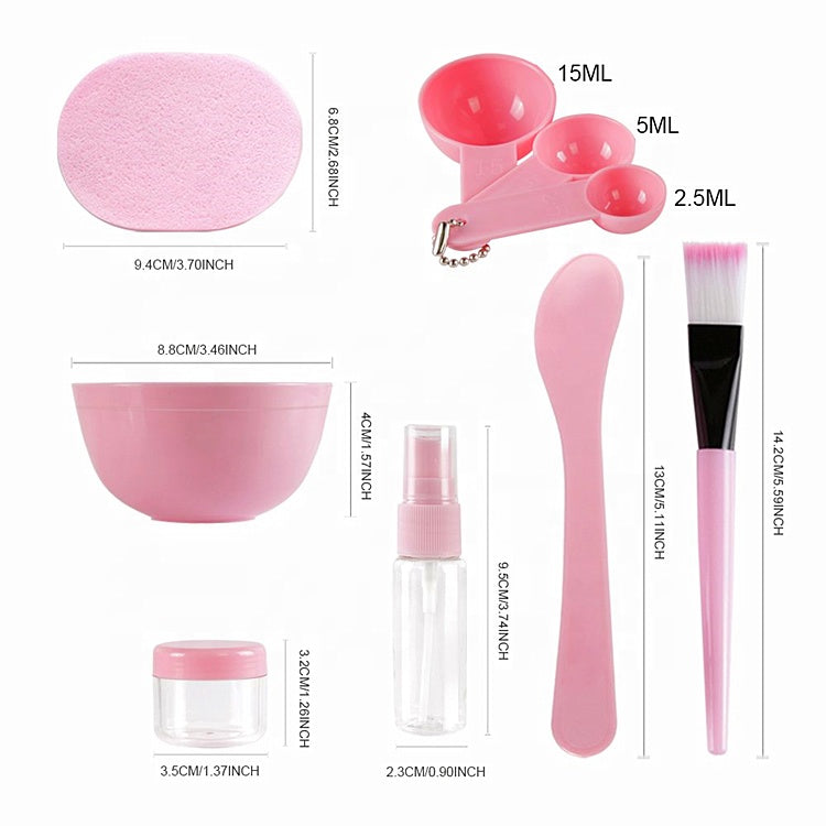 FACIAL MASK TOOLS 9 IN 1