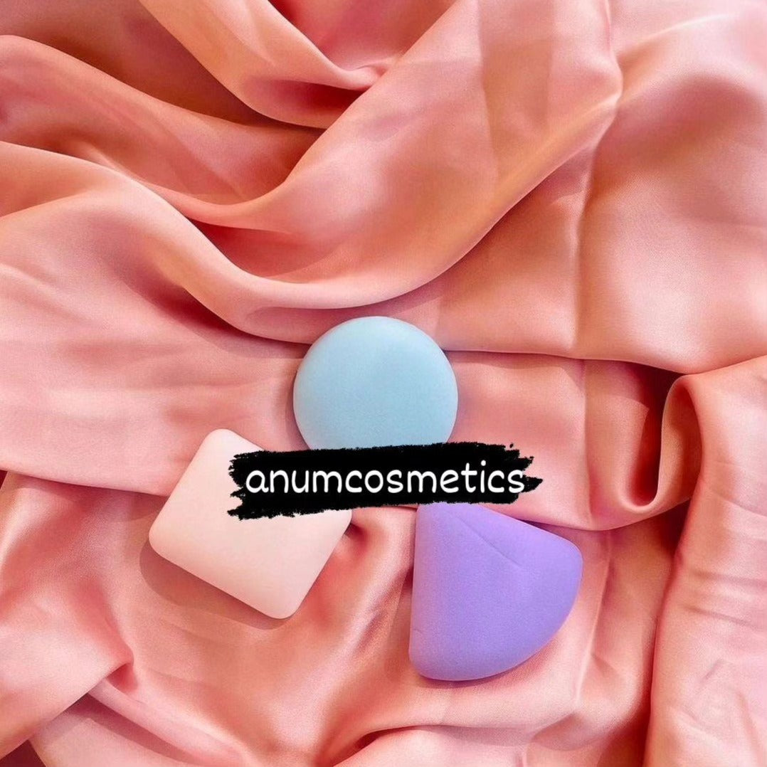 3pcs Cotton Candy Air Cushion Cosmetics puffs
