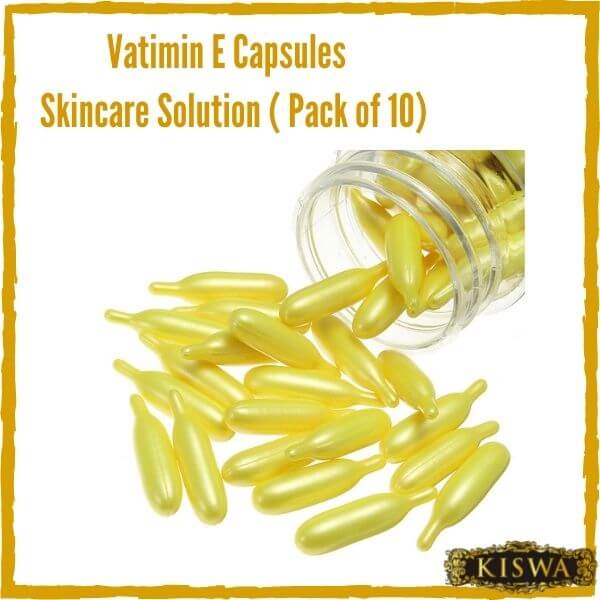 Vitamin E Capsules Skincare ( Pack of 90  )
