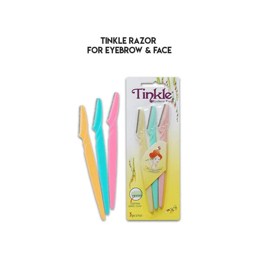 Tinkle Women Eyebrow Razor 3 Pieces
