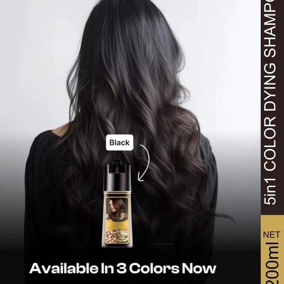 MUICIN - 5 in 1 Hair Color Shampoo With Ginger & Argan Oil