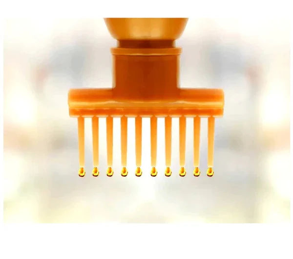 Hair Oil Bottle With Comb 130 ML
