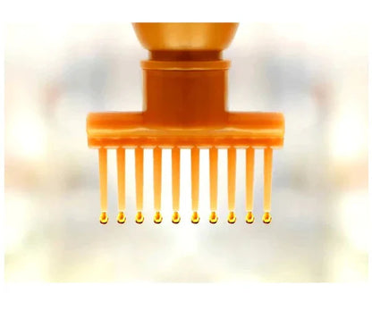 Hair Oil Bottle With Comb 130 ML