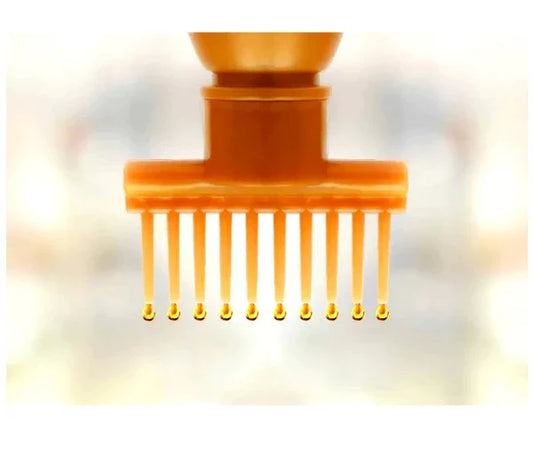 Hair Oil Bottle With Comb 130 ML