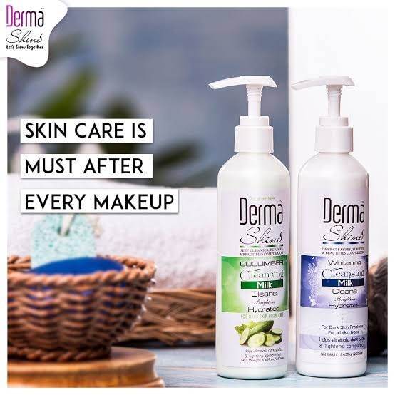 DERMA SHINE CLEANSING MILK
