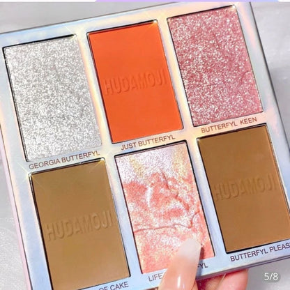 Huda Moji highlighter Plus Blush Plus Contour Kit