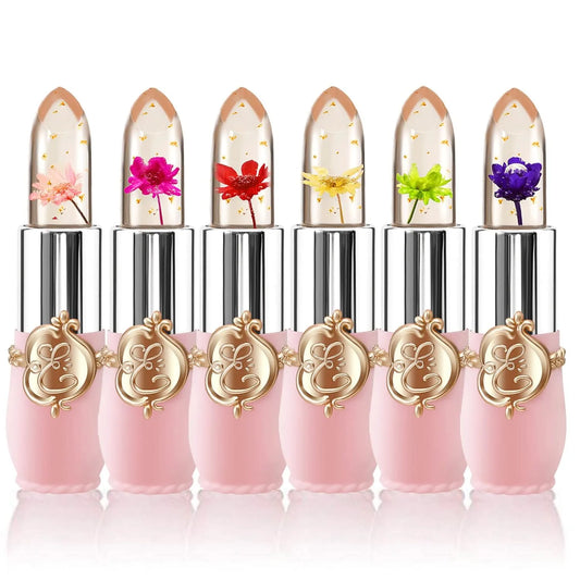 Crystal Flower Jelly Lipstick