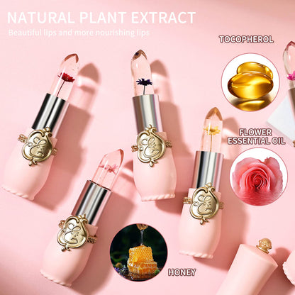 Crystal Flower Jelly Lipstick