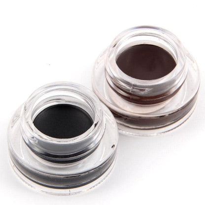 MISS ROSE Gel Eyeliner 2 color set Black and Brown