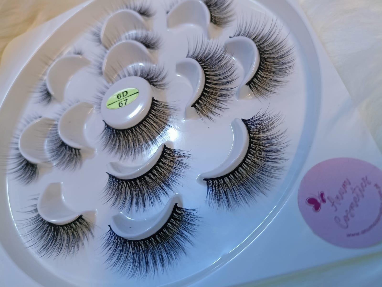 SAASI 3D MINK LASHES PAIR OF 7