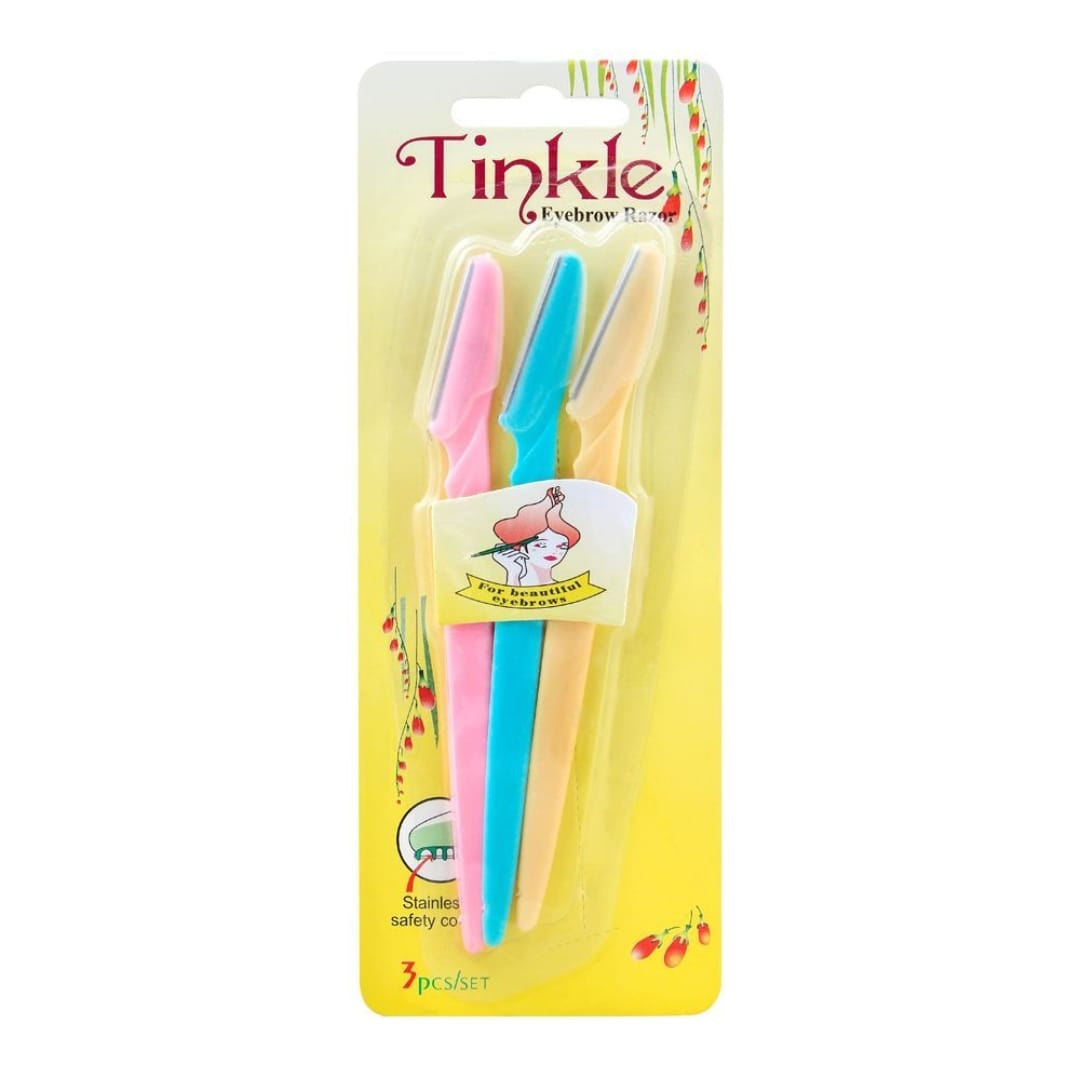 Tinkle Women Eyebrow Razor 3 Pieces