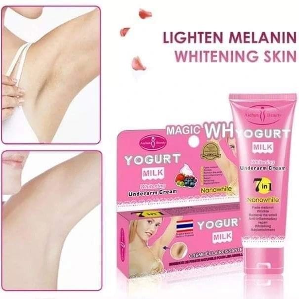 Magic White Yogurt Milk UNDERARM Cream Orignal - Image 2