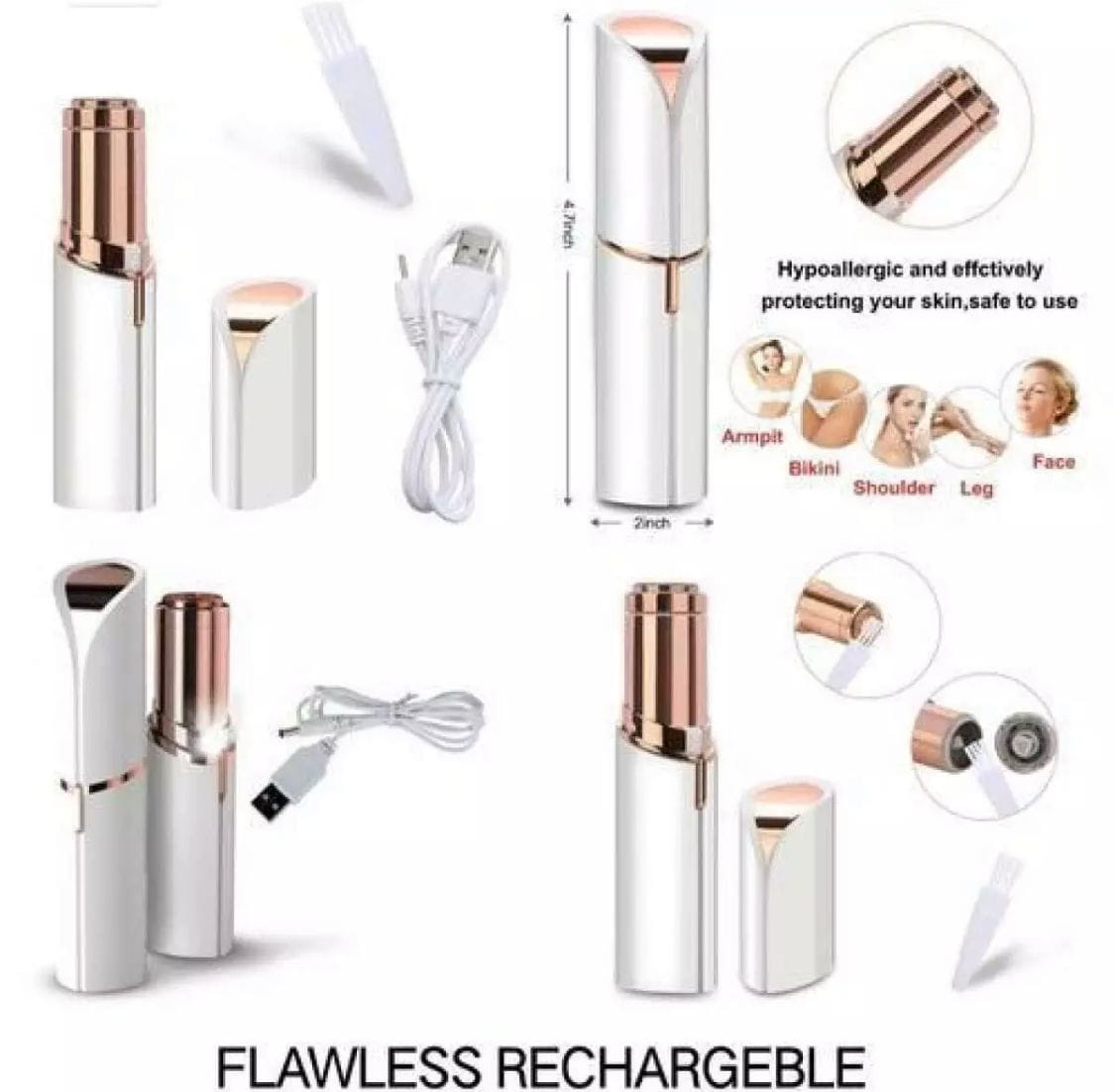 Flawless facial hair removal machine Clearance