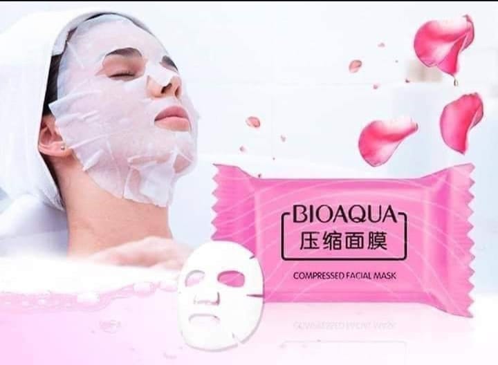 Bioaqua Compressed Facial Mask pack of 100 sheets