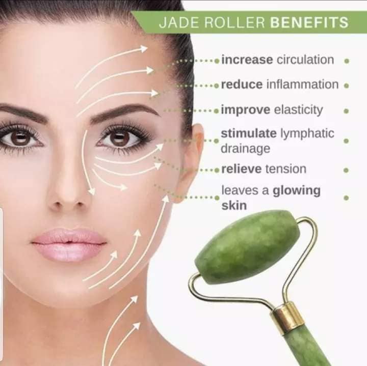 2 Piece Facial Jade Roller - Image 2