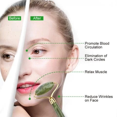 2 Piece Facial Jade Roller - Image 9