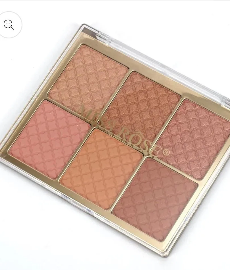 MISS ROSE 6 COLOR FACE PALLET - Image 2